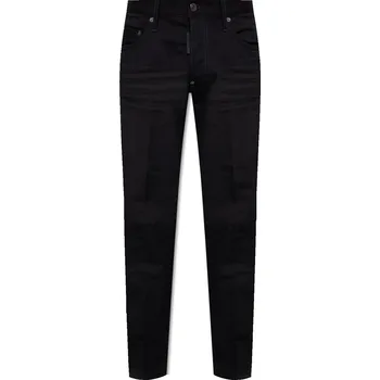 Pánské džíny Pánské džíny DSQUARED2 S74LB1427 černé Velikost: 54