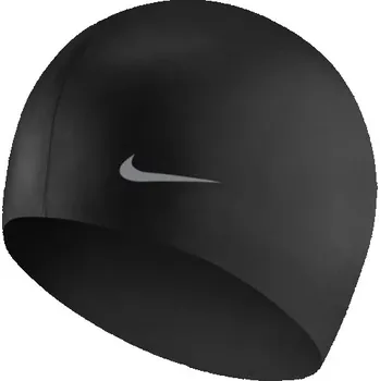 Čepice plavecká čepice Nike Solid Silicon Junior Černá Barva
