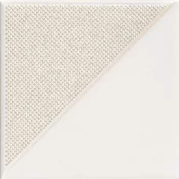 Obklad Tubadzin REFLECTION WHITE 2 dekorační obklad 14,8x14,8cm - 0,0225m2