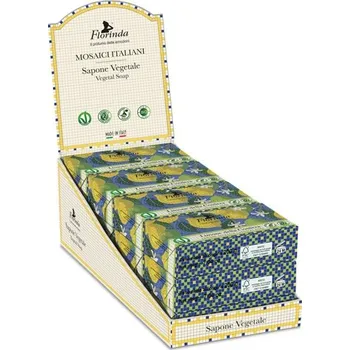 Mýdlo Italské tuhé mýdlo 200 g Limone Della Costiera