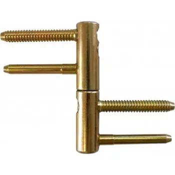 Dveřní kování TS Závěs 108/20 štelovací žlutý zinek // šablona stejná jako OTLAW