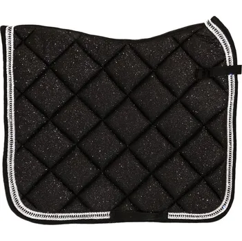 Blingyourhorse Drezurní i všestrannná podsedlová dečka SPARKLE BLACK Velikost: Pony, Varianta: Všestranná
