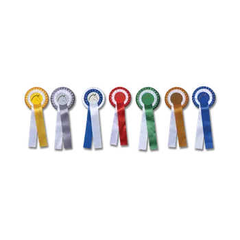 Stuha Waldhausen Vítězné stužky Kokarda - 8 ks Barva: Hnědá