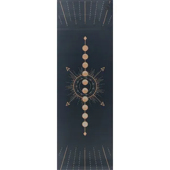 podložka na cvičení BODHI Jóga podložka LEELA LUNALIGN, 183x60x0,45 cm, noční obloha