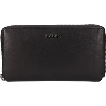 Peněženka Dámská peněženka kožená LG-7654 ČERNÁ BLK