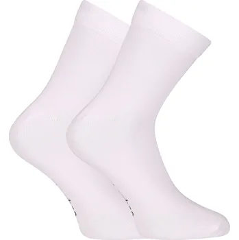 Pánské ponožky Ponožky Nedeto kotníkové bambusové bílé (1PBK02) XL Možnost vrácení zboží ZDARMA do 120 dnů!