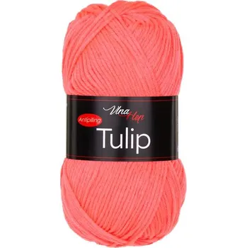 Příze Tulip, 41083, neonově korálová