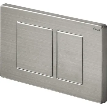 Splachovací tlačítko Viega Prevista ovládací deska nerez / kartáčovaný Visign for Public 10 model 86301