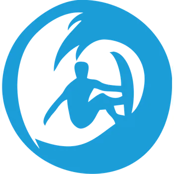 ON-DESIGN Potisk SURFISTA Barva: azurově modrá, Velikost motivu: A4