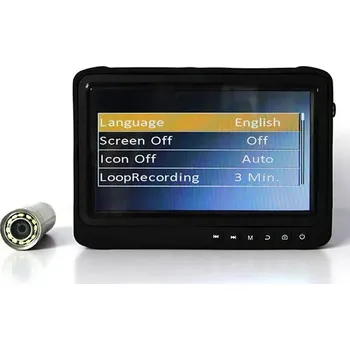 Boroskop Secutek Inspekční kamera s 5" DVR monitorem 90° úhel záběru