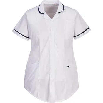 Gastro oděv PORTWEST Stretch těhotenská tunika Velikost: XS, Barva: bílá