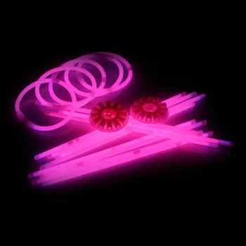 Náramek Identifikacninaramky.cz Svítící náramky růžová 5 x 200 mm