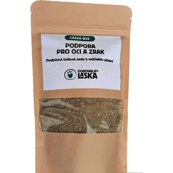 Pro psa Dokonalá láska LÁSKA B35 PODPORA PRO OČI A ZRAK – bylinná směs 100g