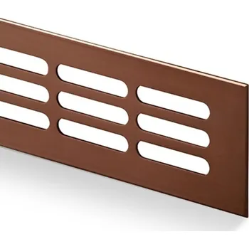 Nábytkové kování TS Mřížka větrací 60x400 bronz