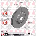 ZIMMERMANN Brzdový kotouč FORMULA Z COAT Z - 375 mm ZIM 100.3374.75 + DOPRAVA ZDARMA!