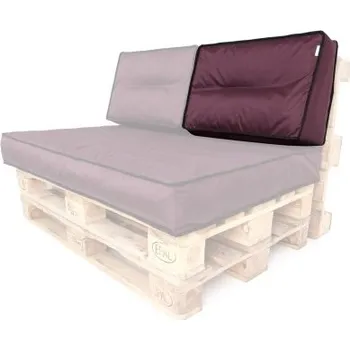 Polštář Malá opěrka na palety TOMEK bordó