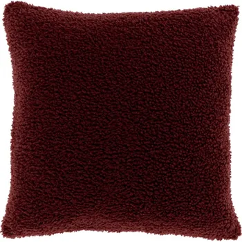 Polštář Ozdobný polštář s uzlíky Romie červený růžová 45x45