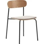 Šedohnědá jídelní židle Marckeric Adriana