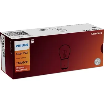 Autožárovka PHILIPS Žárovka 24V 15W BA15d PHI 13402CP