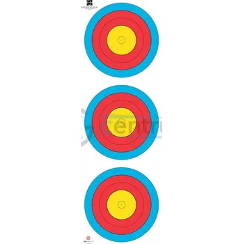 Terč na sportovní střelbu Terč 3x20 cm- Target face Fita, Vertical Compound