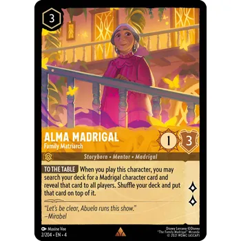 Karetní hra Alma Madrigal 002/204 - Ursula´s Return Typ karty: Standard