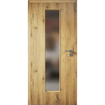 Interiérové dveře SOLODOOR Dveře Novus 7 dub forest fólie 3D, 90P