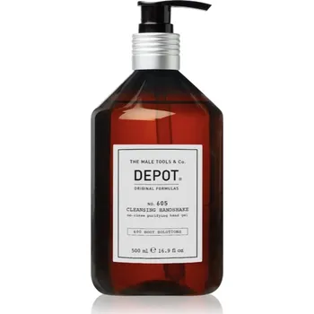 Péče o ruce Depot 600 BODY SOLUTIONS NO. 605 CLEANSING HAND SHAKE čisticí gel na ruce 500 ml