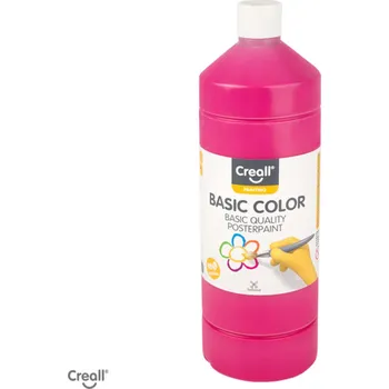 Vodová barva Barvy temperové CREALL 1l tmavě růžová