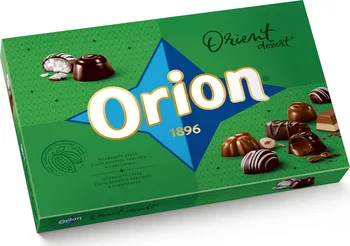 Bonboniéra ORION Čokoláda Orient dezert čokoládové pralinky a cukrovinky mix 162 g