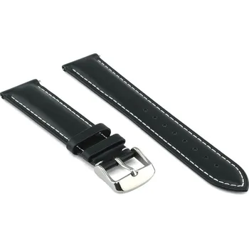 Řemínek na hodinky UNIVERSAL LEATHER STRAP LUS05-BK