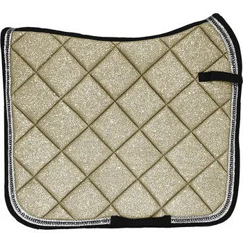 Blingyourhorse Drezurní i všestranná podsedlová dečka Sparkle GOLD Velikost: Cob, Varianta: Všestranná