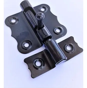 zástrč ozdobná Z1, 70*50mm černý zinek