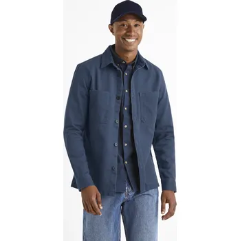 Pánská košile Celio Svrchní košile kepr Camone - Pánské Celio modrá 1985973