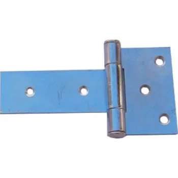 Dveřní kování TS Závěs jednoramenný 80 mm Zn bílý