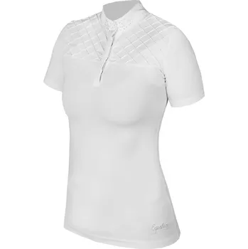 Dámské tričko Horka Dámské závodní jezdecké triko Nobless Barva: Bílá, Velikost: XL