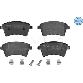 Brzdový systém Sada brzdových destiček, kotoučová brzda MEYLE 025 246 9317