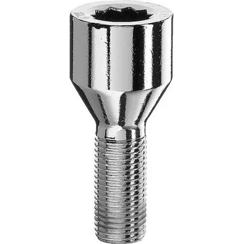 Šroubek na kolo Bimecc Kolový šroub hvězdicový M12x1,25x50 - kuželová 60° - 75,5mm - klíč adaptér
