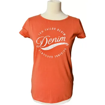 Dámské tričko Dámské oranžové tričko Tom Tailor M