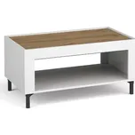 Dolmar Konferenční stolek Mossa 09 Barva: bílá + whisky dub