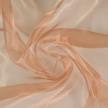 Organza Abia barva bronzová