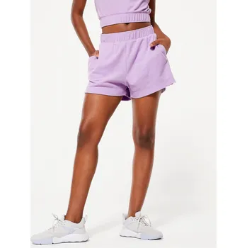 Dámské kraťasy DOMYOS Dámské pletené kraťasy M FIALOVÁ