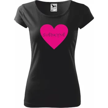 ON-DESIGN Tričko SVĚDKYNĚ Velikost: S, Barva: černá