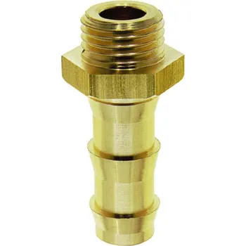 Fitinka Lüdecke Šroubení s trnem G1/2"x10 mm, Push-Lock, mosaz