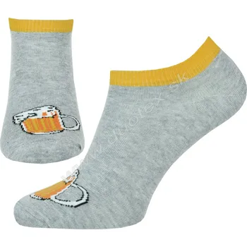 Pánské ponožky WOLA Kotníkové ponožky w91.n01-vz.656 Barva: Q35, Velikost: 45-47(30-31)