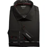 Pánská košile s dlouhým rukávem - střih SLIM - vzor F107 - 37