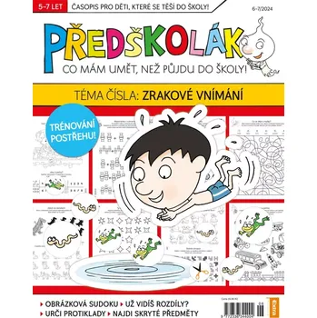 Časopis Předškolák 6–7/2024 (Zrakové vnímání)