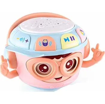 Hračka pro nejmenší Tumbler Hudební buben růžový - CAB Toys 137