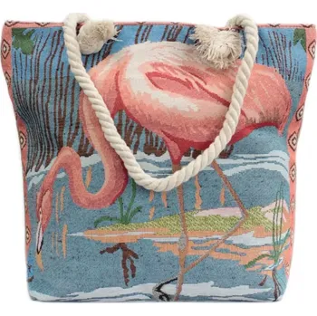 Plážová taška AWM RHSB13 Plameňák plážová taška barevná