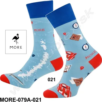 Pánské ponožky MORE Veselé ponožky More-079A-021 Barva: 21, Velikost: 39-42(26-28)