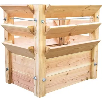 Vyvýšený záhon Vyvýšený záhon WESTMANN Premium vel. XL 90 x 65 x 73 cm dřevěný přírodní